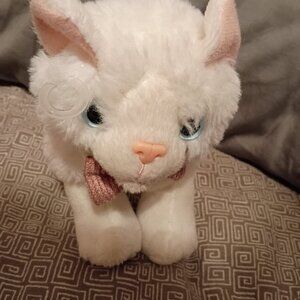 Our Generation white Angora plush cat
